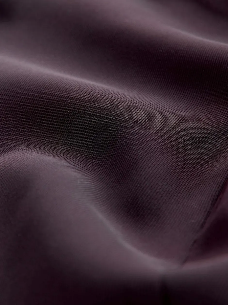 Next Dark Purple Collarless Blazer