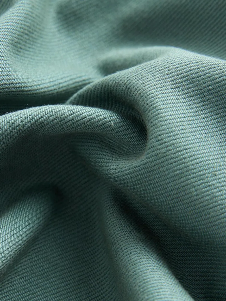 Next Twill Hooded Overshirt and T-Shirt Set (3mths-7yrs) Dark Teal Blue Discount