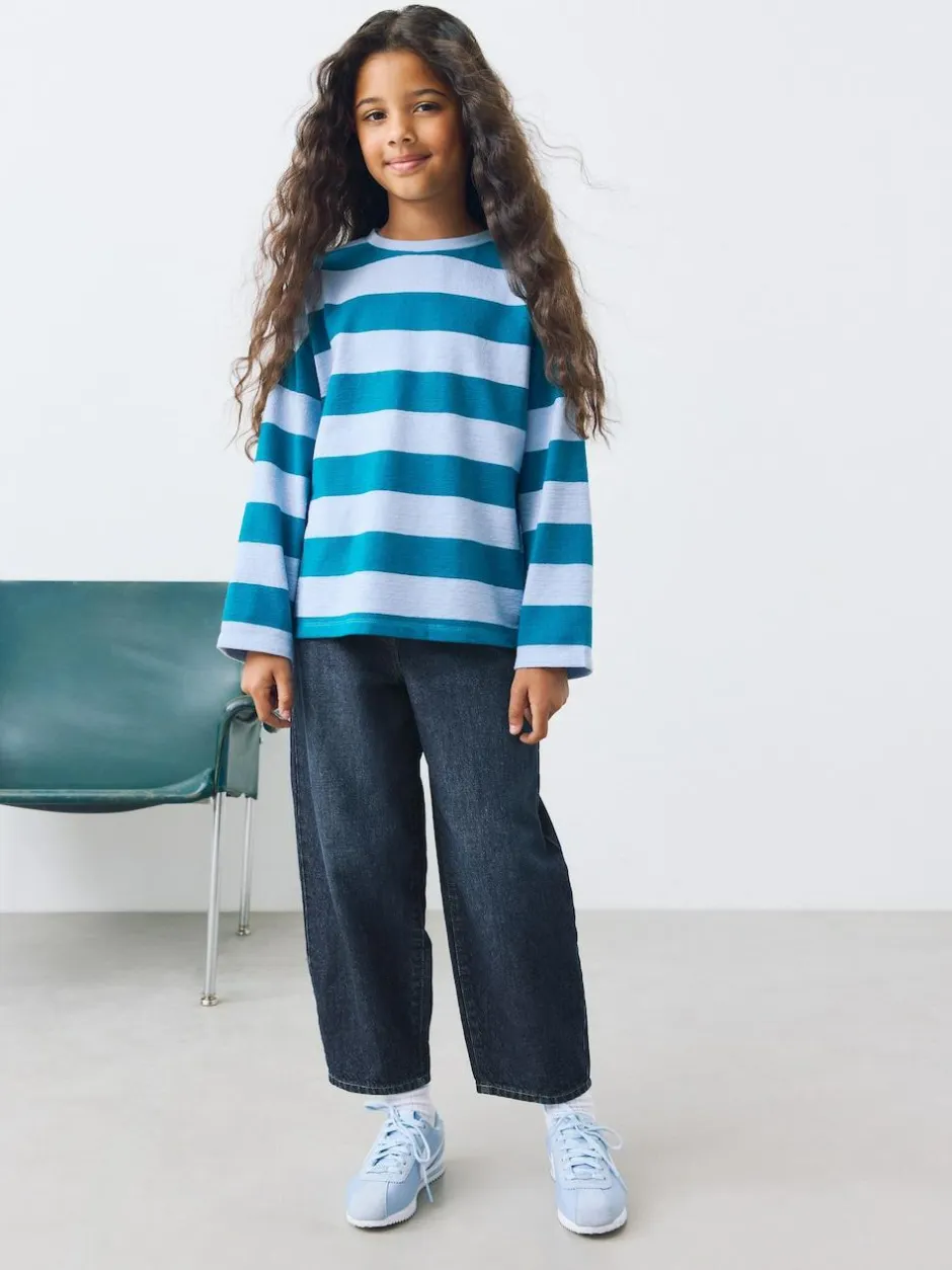 Next Dark Wash Barrel Jeans (3-16yrs) Hot