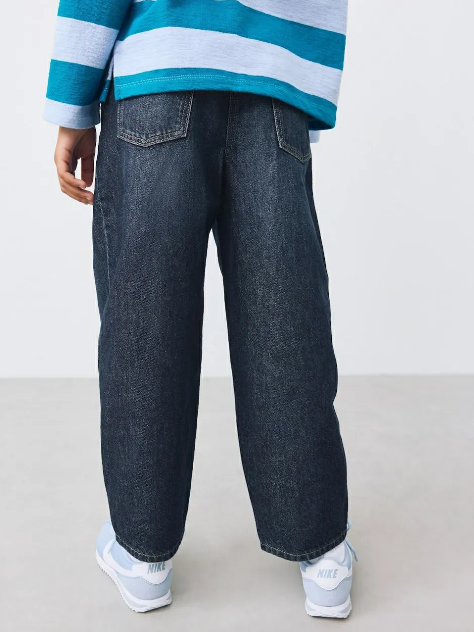 Next Dark Wash Barrel Jeans (3-16yrs) Hot