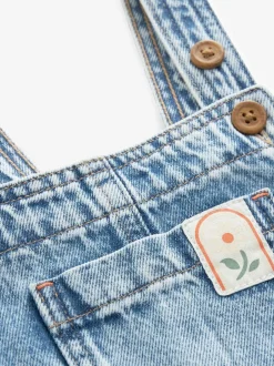 Next Denim 100% Cotton Dungarees (3mths-7yrs) Hot