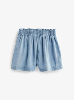 Next Button Shorts (3mths-7yrs) Denim New