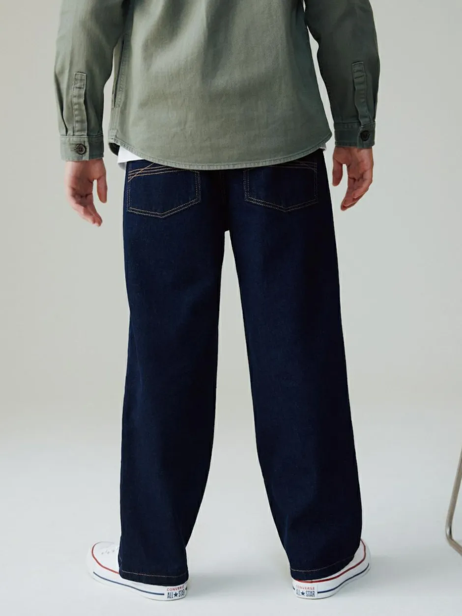Next Denim Rinse Wide Fit Authentic Jeans (3-16yrs) Sale