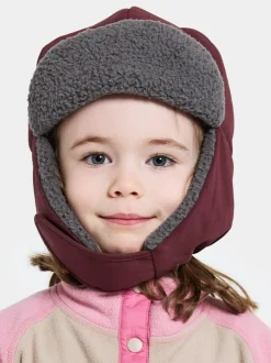 Didriksons Biggles Waterproof Kids Hat Red Outlet