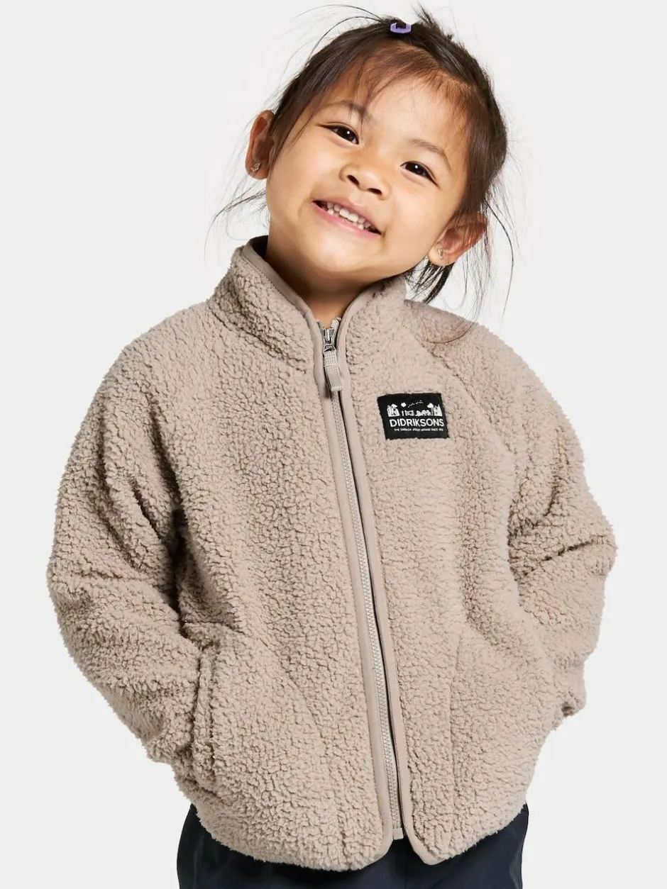 Didriksons Gibbs Kids Fleece Brown New