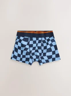 Next Junior Character Trunks 5 Pack (1.5-16yrs) Dino Checkerboard Hot