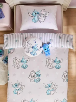 Next Disney Lilo and Stitch Supersoft 100% Brushed Cotton Duvet Cover and Pillowcase Set Clearance