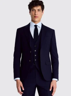 DKNY Slim Performance Suit Jacket Ink