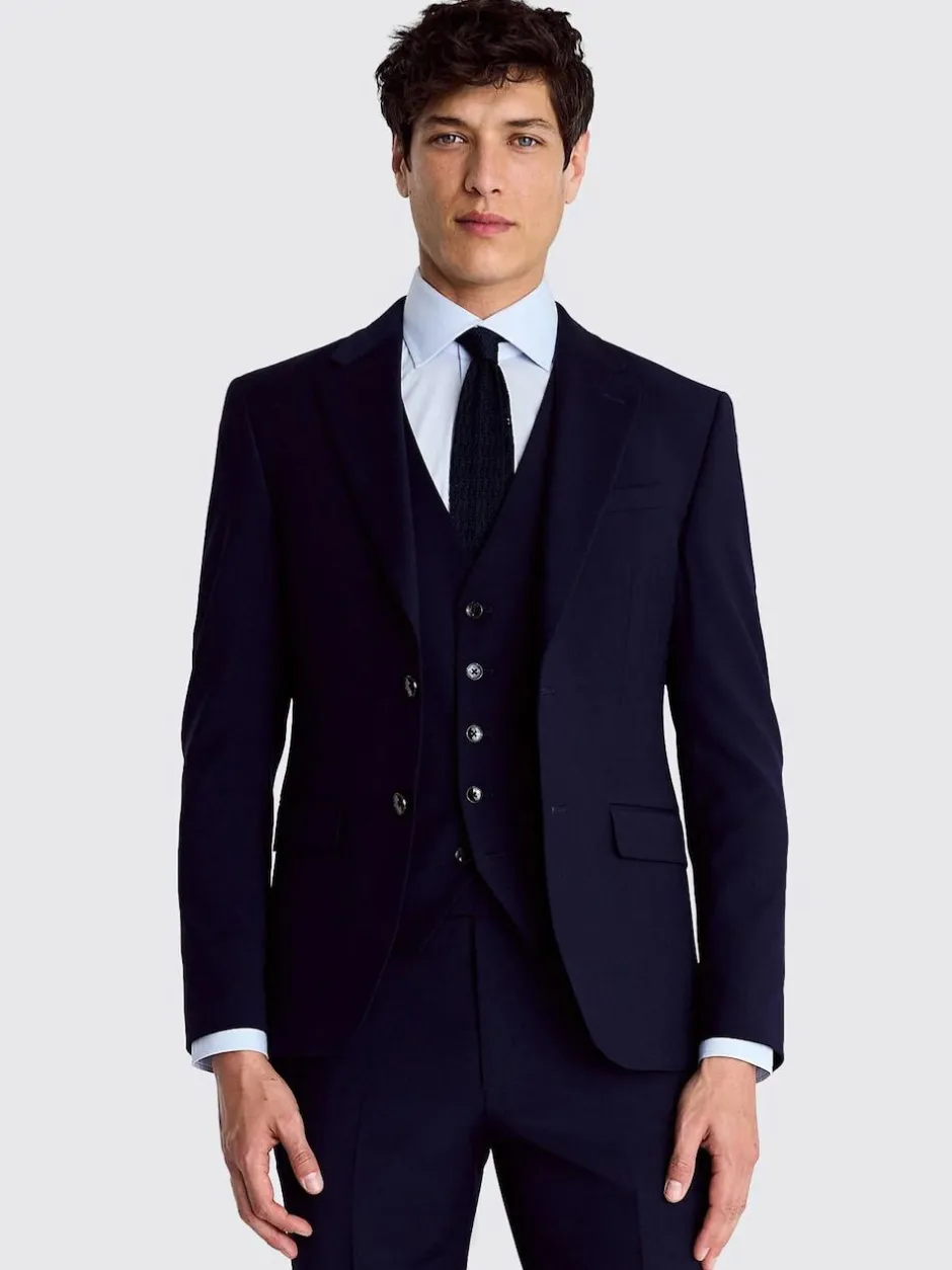 DKNY Slim Performance Suit Jacket Ink