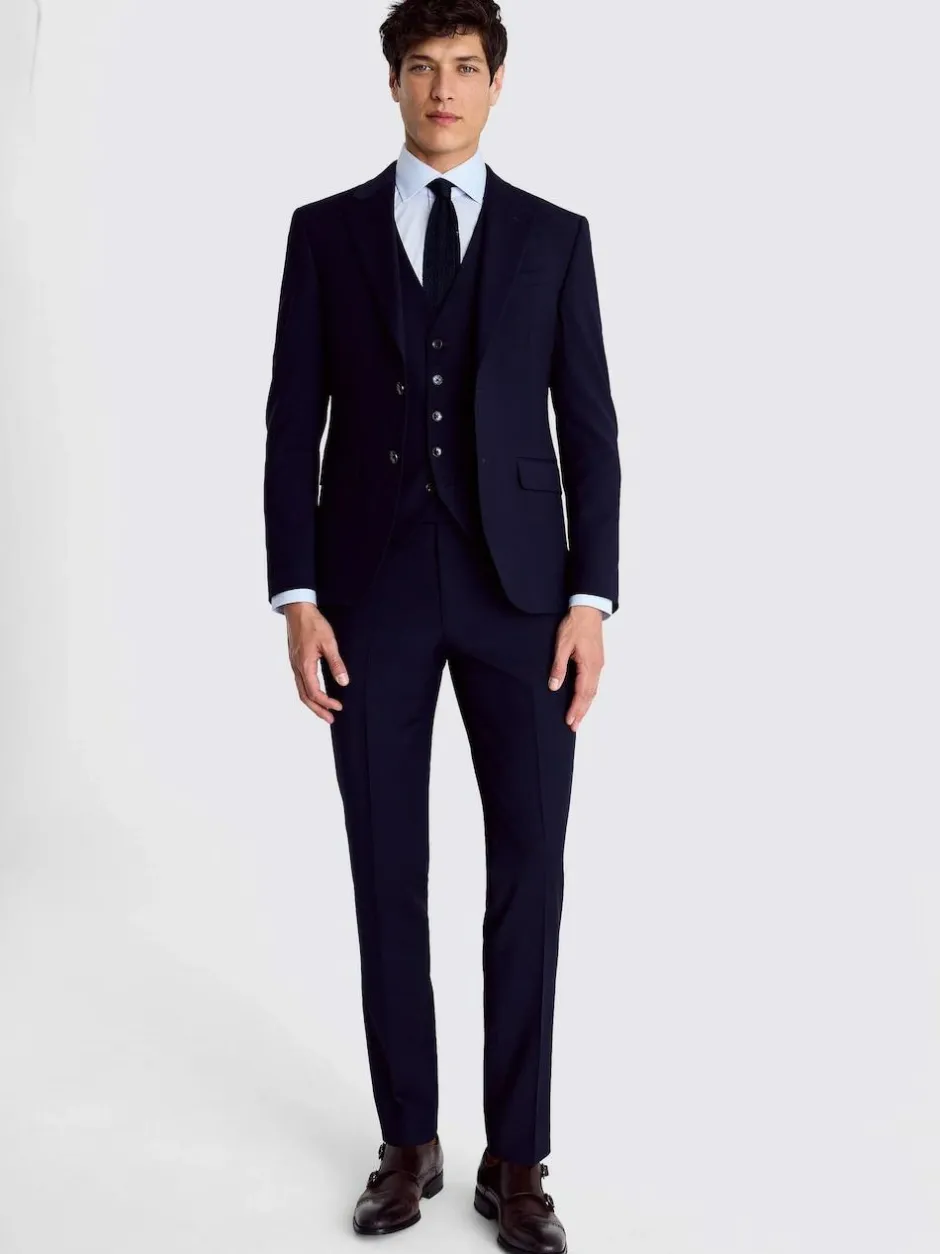 DKNY Slim Performance Suit Jacket Ink