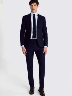 DKNY Slim Performance Suit Jacket Ink