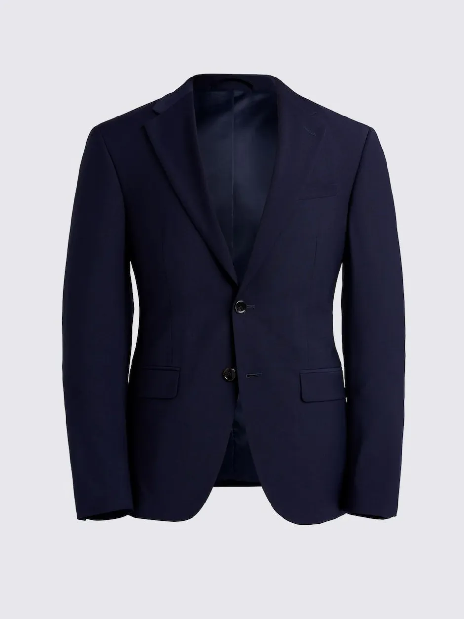 DKNY Slim Performance Suit Jacket Ink