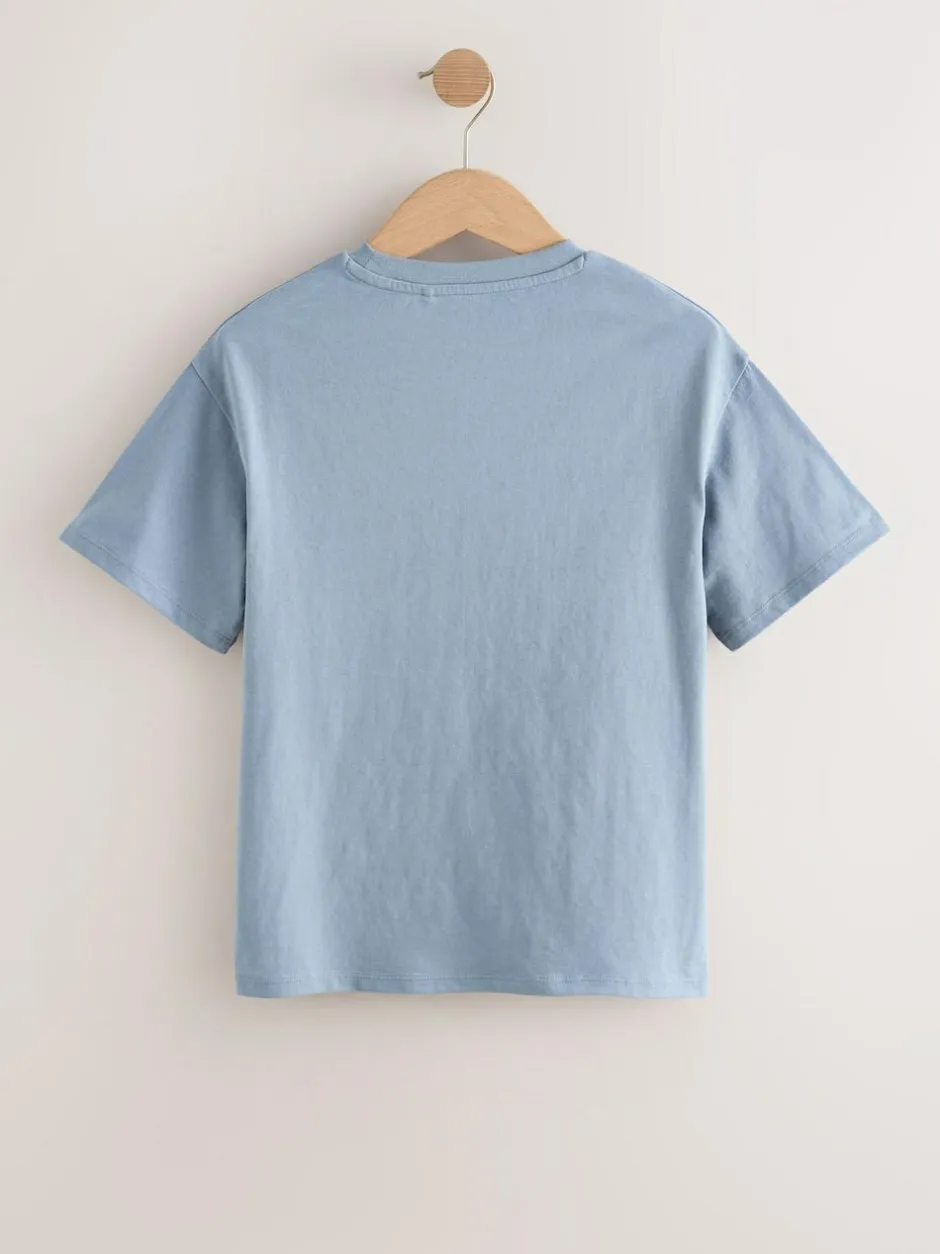 Next Dog Graphic Oversized T-Shirts 4 Pack (3-16yrs)