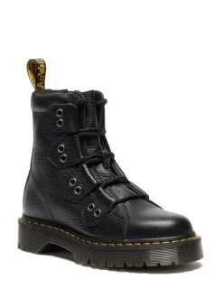 Dr. Martens Black 1460 Bex Ltt Milled Nappa Boots Discount