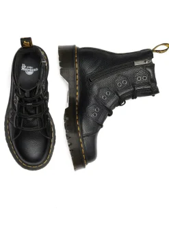 Dr. Martens Black 1460 Bex Ltt Milled Nappa Boots Discount