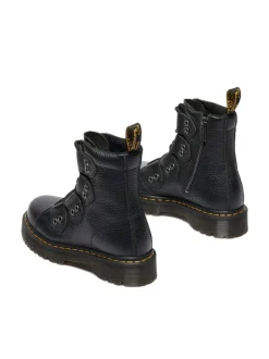 Dr. Martens Black 1460 Bex Ltt Milled Nappa Boots Discount