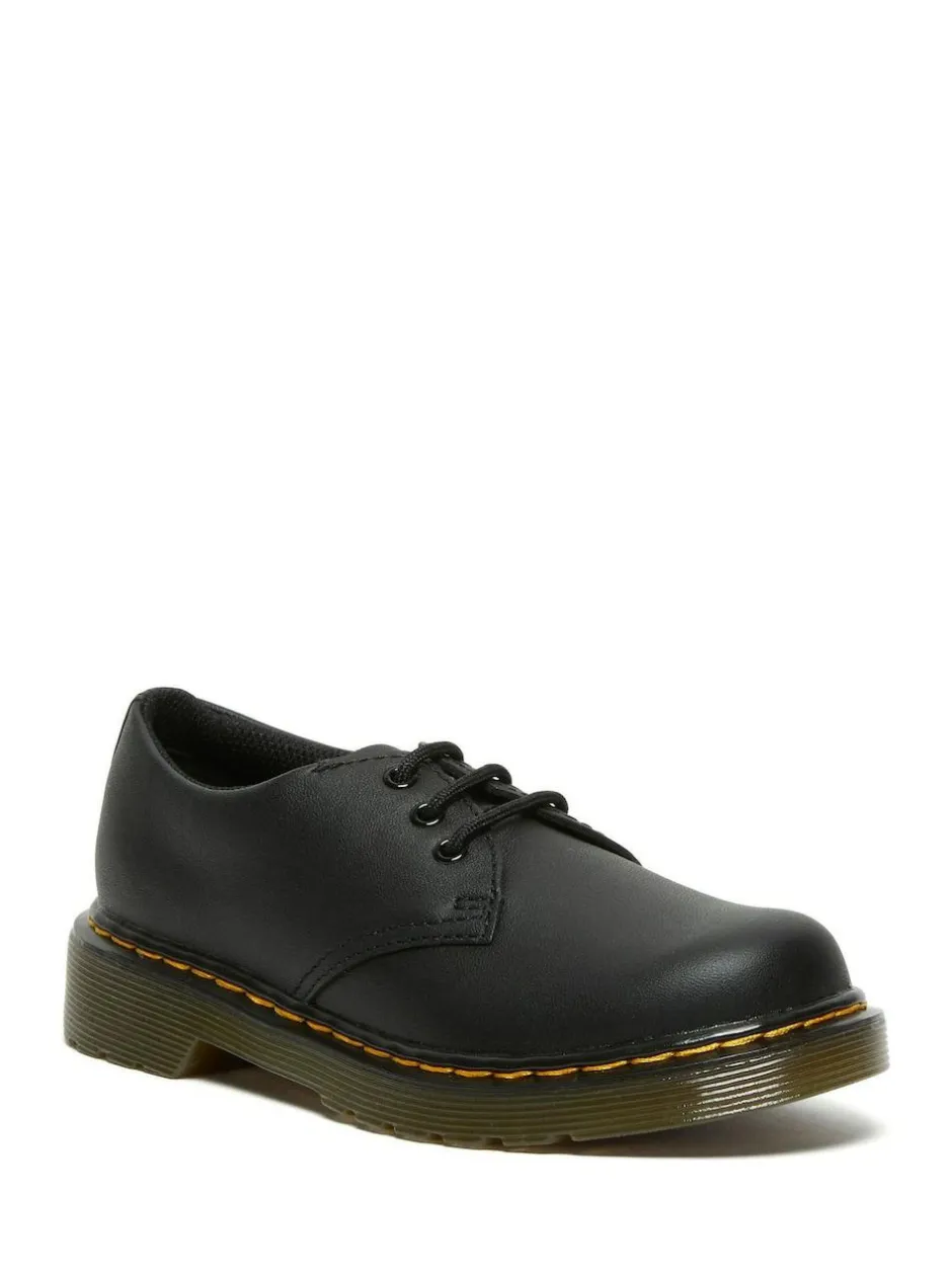 Dr. Martens Black 1461 J Softy T Shoes Sale