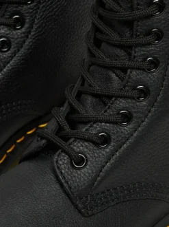Dr. Martens Black 1460 Pascal Virginia Lace-Up Leather Boots Sale