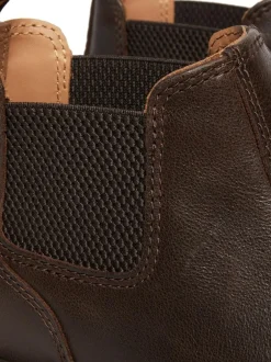 Dr. Martens Brown 2976 Lo Kelp Chelsea Leather Boots Online