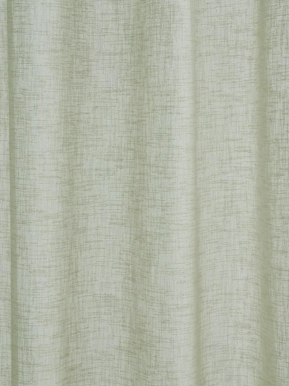 Drift Home Kayla Slot Top Voile Panel Green Sale
