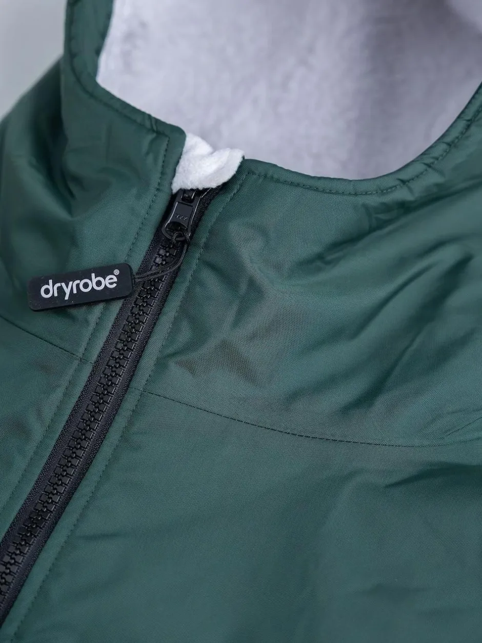 dryrobe Green Advance Adult Long Sleeve Changing Robe Clearance