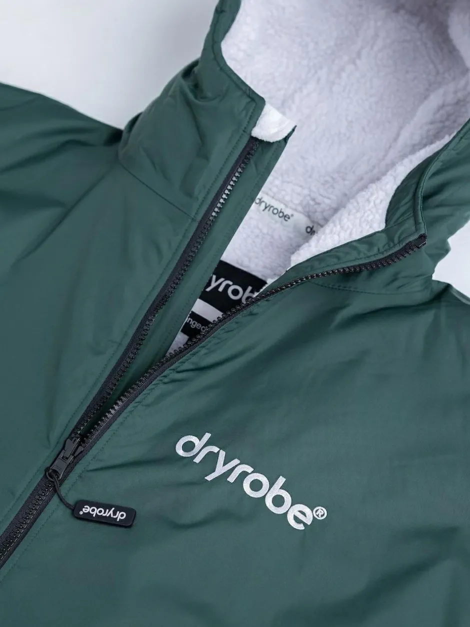 dryrobe Green Advance Adult Long Sleeve Changing Robe Clearance