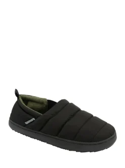 Dunlop Nylon Full Slippers Black Sale