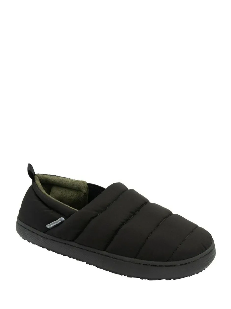 Dunlop Nylon Full Slippers Black Sale