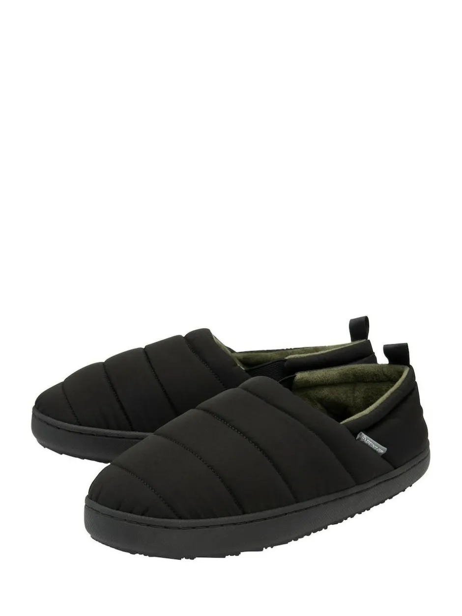 Dunlop Nylon Full Slippers Black Sale