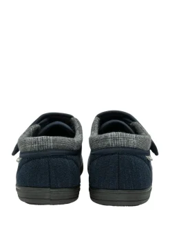 Dunlop Blue Touch Fasten Full Slippers Discount