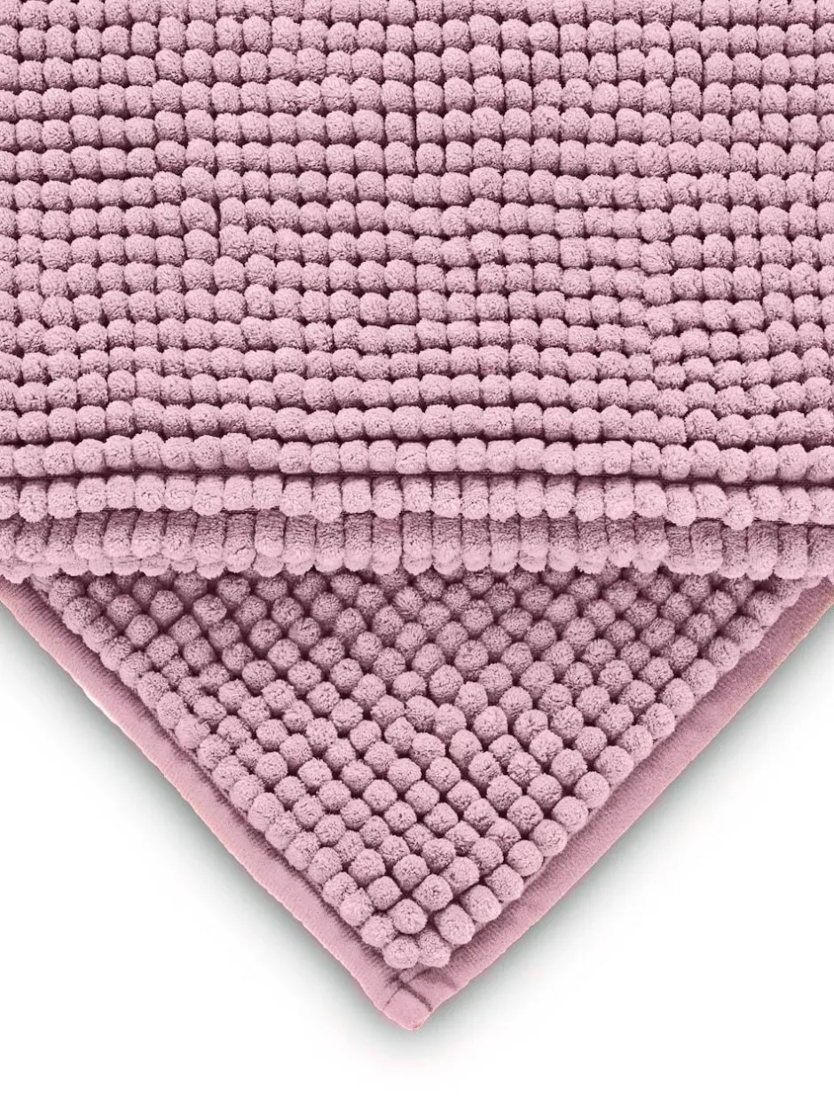 Next Dusky Pink Bobble Shower Mat Outlet