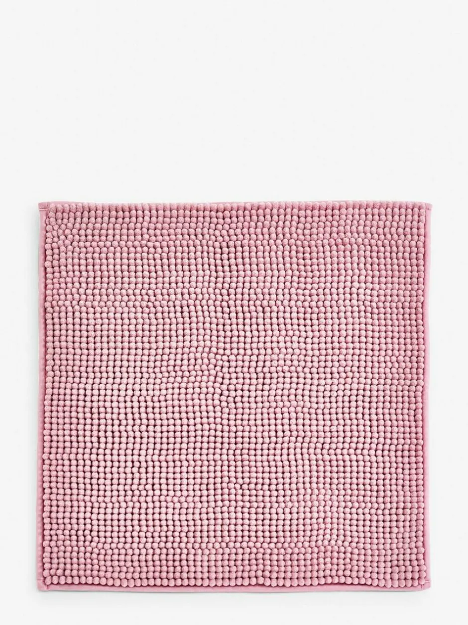 Next Dusky Pink Bobble Shower Mat Outlet