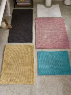 Next Dusky Pink Bobble Shower Mat Outlet