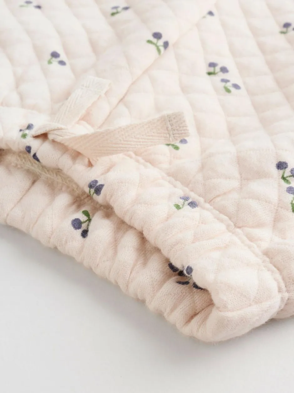 Next Ecru Baby Quilted Sweatshirt and Trousers Set 2 Piece (0mths-2yrs) Hot