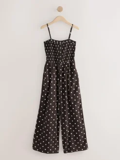 Next Bandeau Jumpsuit with Linen Ecru New