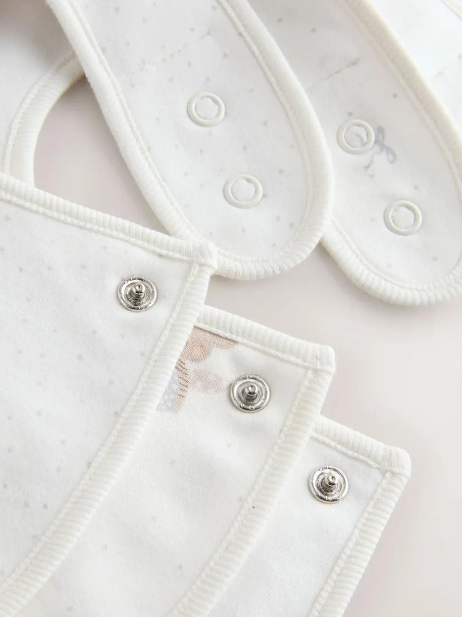 Next Ecru Fairy Mouse Baby Bibs 3 Pack Discount