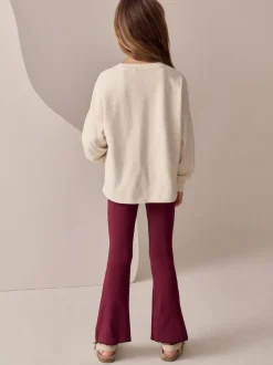 Next Ecru Floral Sequin Long Sleeve Top (3-16yrs) Discount