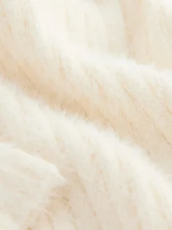 Next Fluffy Jumper (3-16yrs) Ecru