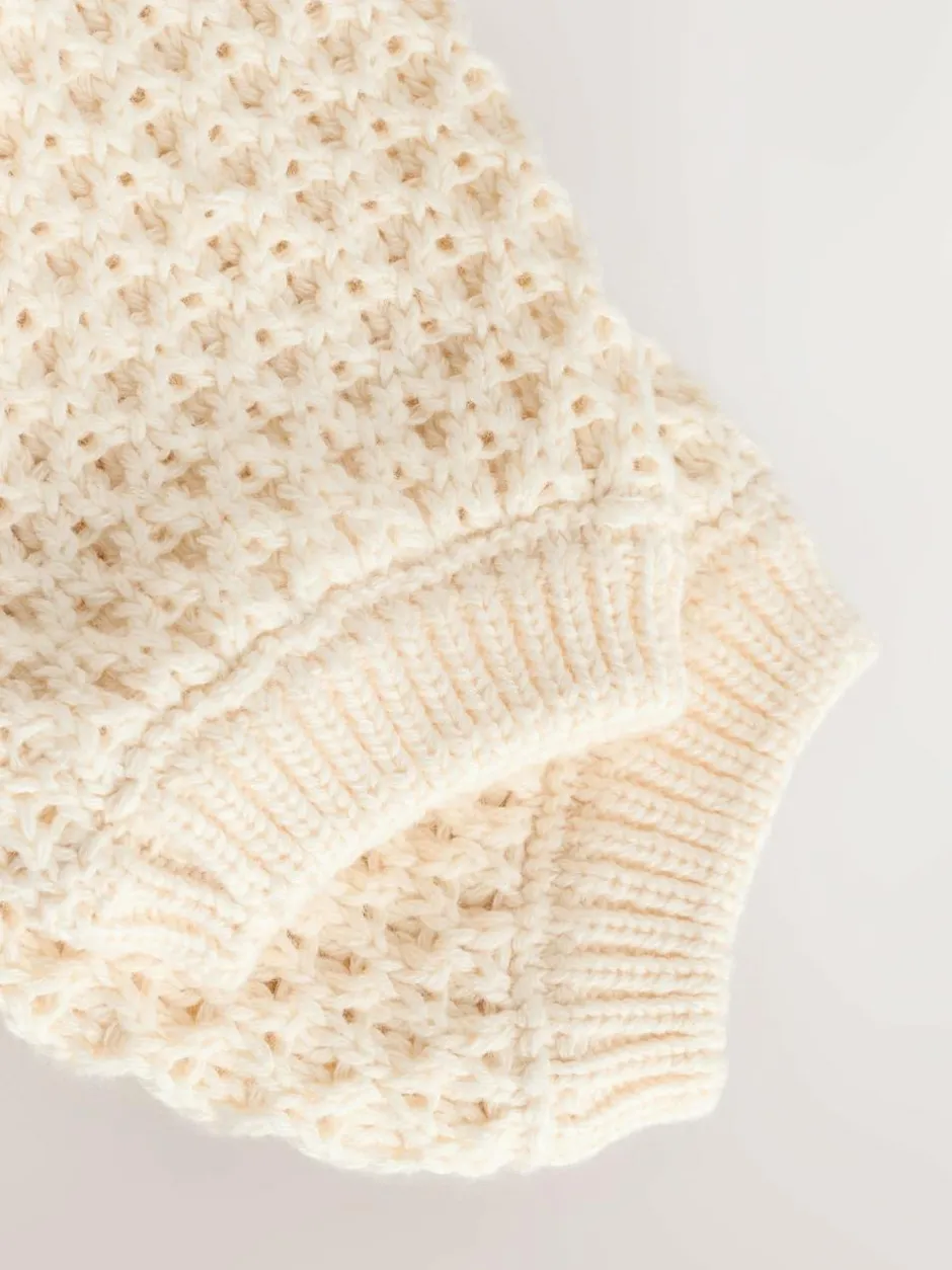 Next Embroidered Cardigan (0mths-2yrs) Ecru Knitted Best