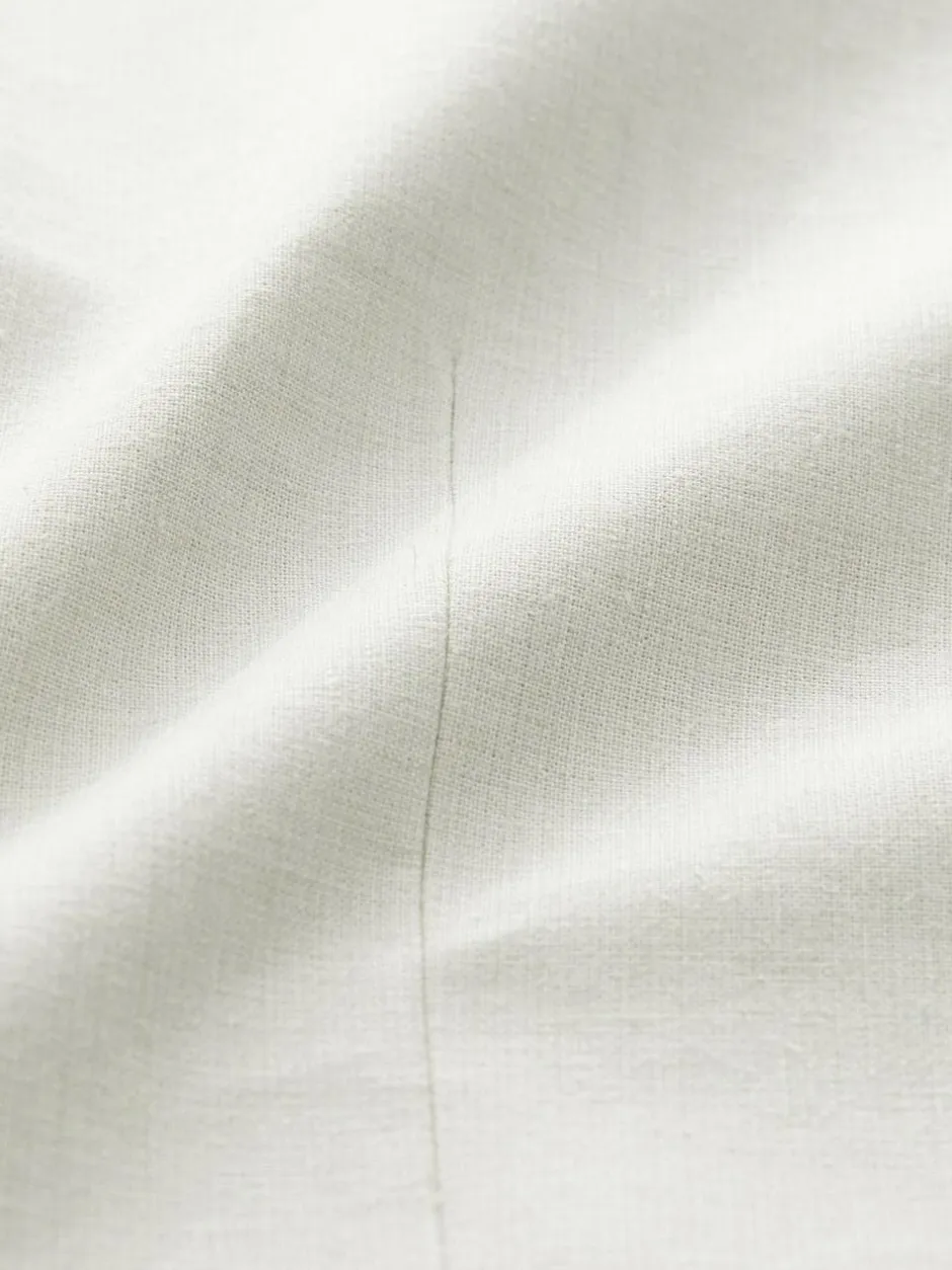 Next Ecru Linen Blend Texture Suit Waistcoat New