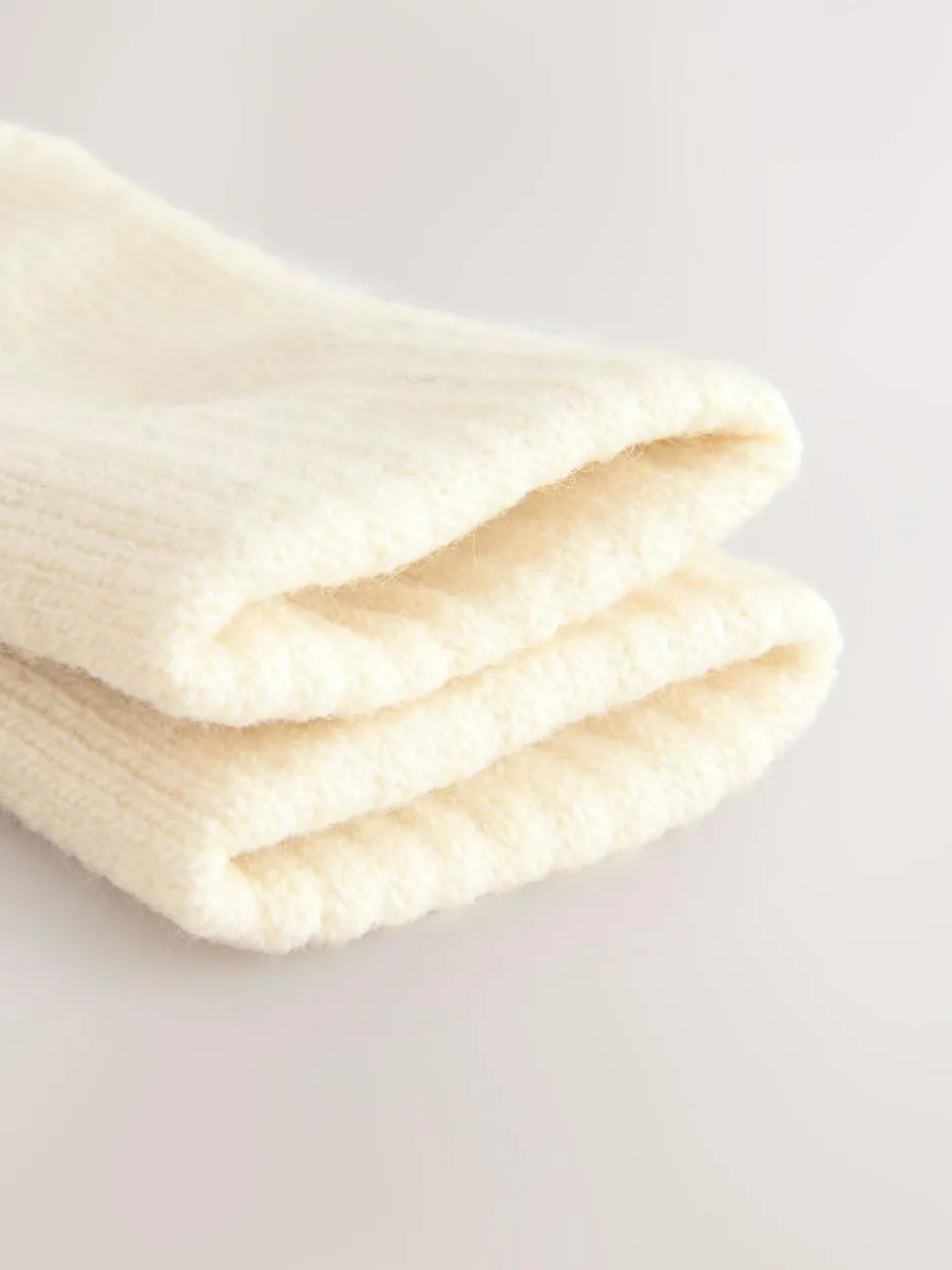 Next Magic Mittens 3 Pack (3mths-6yrs) Ecru Clearance