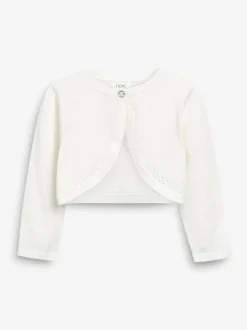Next Occasion Shrug Cardigan (3mths-16yrs) Ecru Outlet