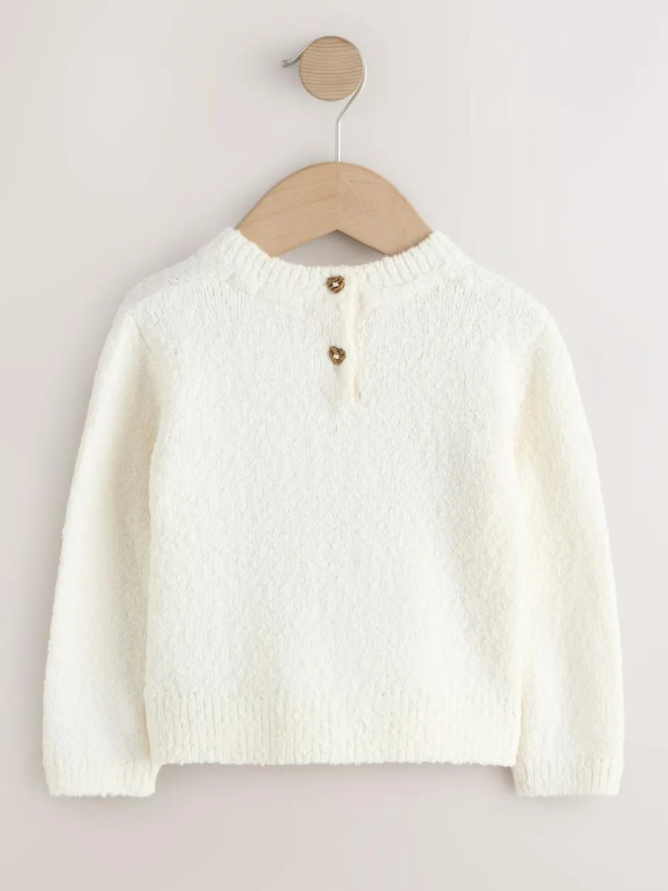 Next Ecru Sausage Dog Jumper (3mths-7yrs) Sale