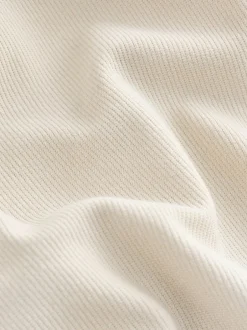Next Ecru White Jersey Twill Popper Shacket Best
