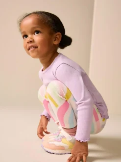 Next Ribbed Leggings (3mths-7yrs) Ecru White Outlet