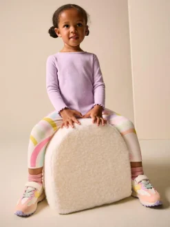Next Ribbed Leggings (3mths-7yrs) Ecru White Outlet