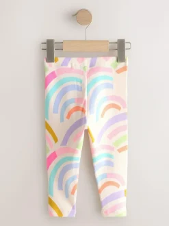 Next Ribbed Leggings (3mths-7yrs) Ecru White Outlet