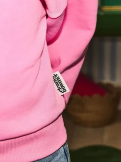 Eleanor Bowmer Graphic Oversized Crew Neck Sweatshirt Pink Online