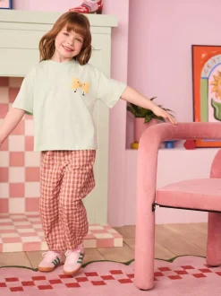 Eleanor Bowmer Kid Green Pasta 100% Cotton T-Shirt Best
