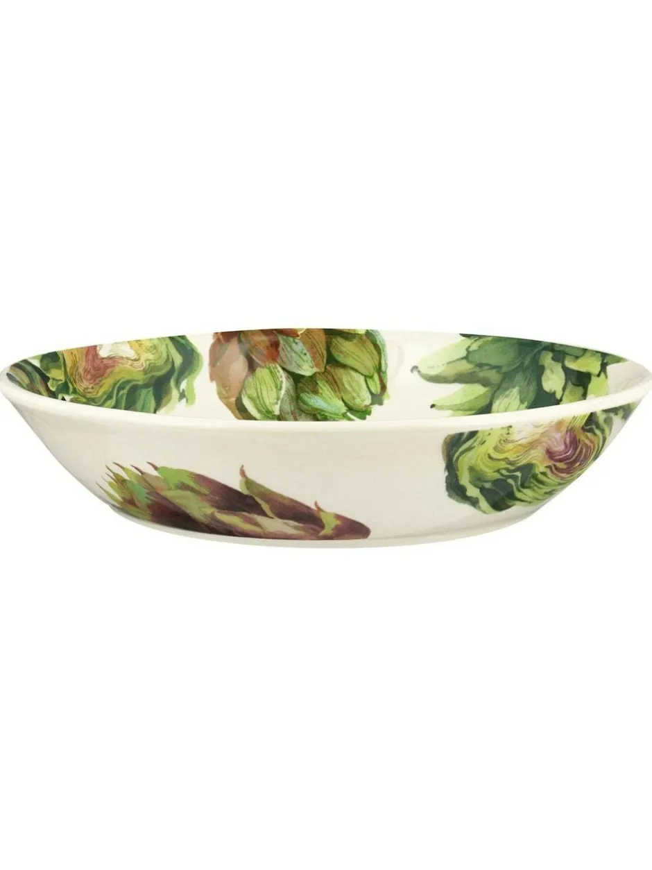 Emma Bridgewater Cream Artichoke Medium Pasta Bowl Hot